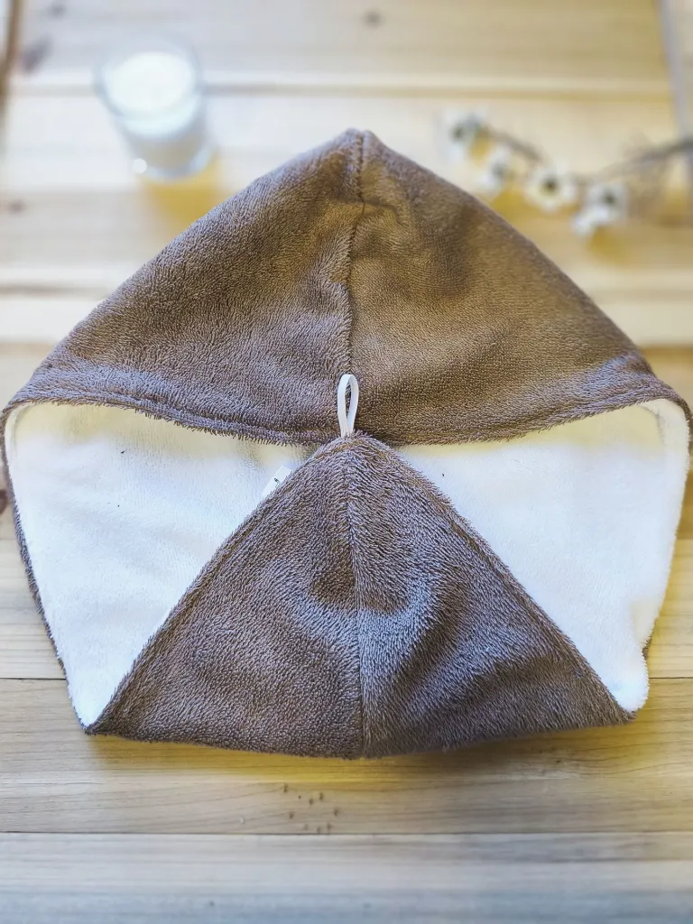 Serviette turban pour cheveux ultra douce L&A Création