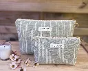 Pochette trousse imperméable - 2 tailles - L&A Création