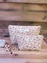 Pochette trousse imperméable - 2 tailles - L&A Création