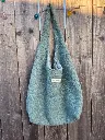Sac hobo bouclette et gaze de coton bio L&A Création