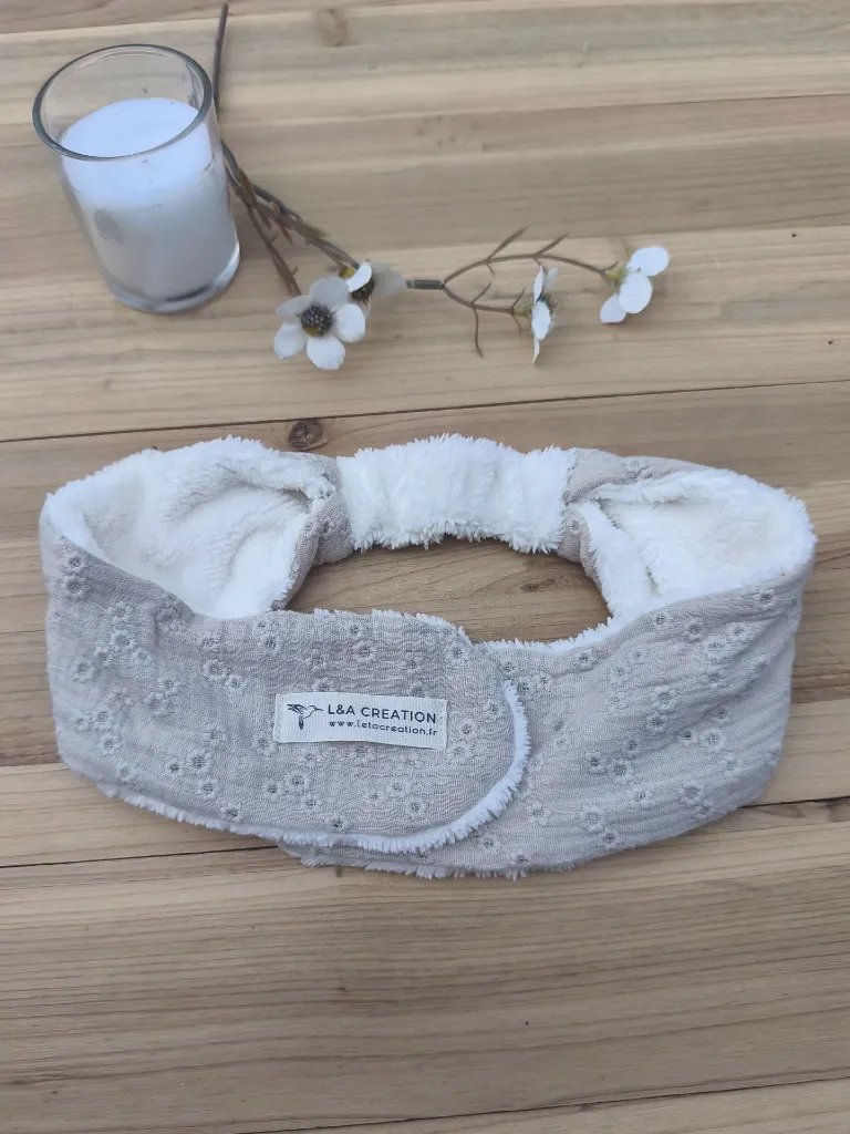 bandeau de soin skincare L&A Création
