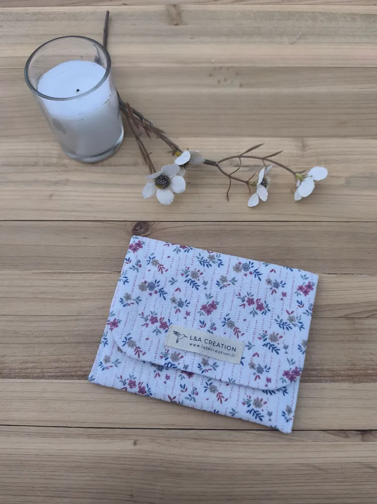 Pochette étui à savon ou lingettes - imperméable - L&A Création