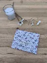 Pochette étui à savon ou lingettes - imperméable - L&A Création