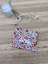 Pochette étui à savon ou lingettes - imperméable - L&A Création.webp