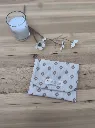 Pochette étui à savon ou lingettes - imperméable - L&A Création
