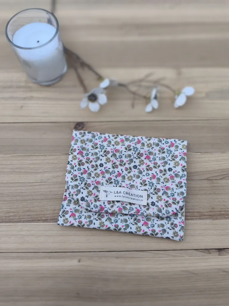 Pochette étui à savon ou lingettes - imperméable - L&A Création