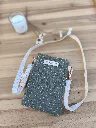 Pochette bandoulière, petit sac  à téléphone ou lunettes L&A Création