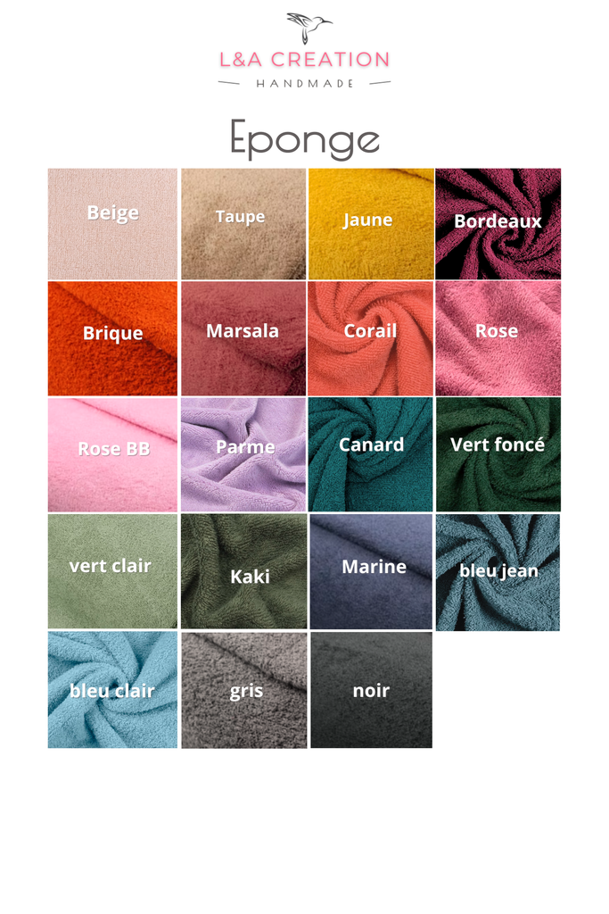 Essuie-Tout écologique Coton gaufré - PERSONNALISABLE - SUR COMMANDE 