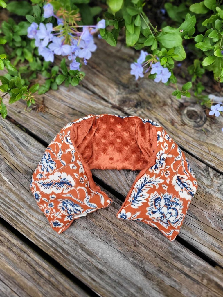 Bouillotte Bi-Matière - Coton imprimé ou liberty et Polaire Minky - PERSONNALISABLE - SUR COMMANDE  