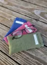 Etui à lunettes - lin - couleur au choix 
