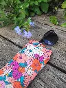 Etui à lunettes - coton imprimé au choix