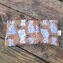 Bouillotte sèche petit format - bi-matière - coton imprimé enfant et polaire  minky- PERSONNALISABLE