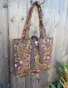 Sac matelassé Collection INDIA en coton HandBlock Print imprimé Indien - Edition limitée