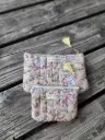 Pochette plate de sac matelassé  Coton India HandBlock Print - 31 Motifs au choix