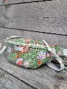 Sac Banane en coton HandBlock Print Matelassé - modèle Unique - VERT