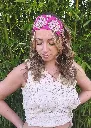 Bandeaux cheveux INDIA en coton Indien HandBlock Print - EDITION LIMITEE