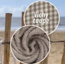 Le Pochon Serviette 2 en 1 L&A Création " le sac de plage qu'il vous faut pour la plage cet été