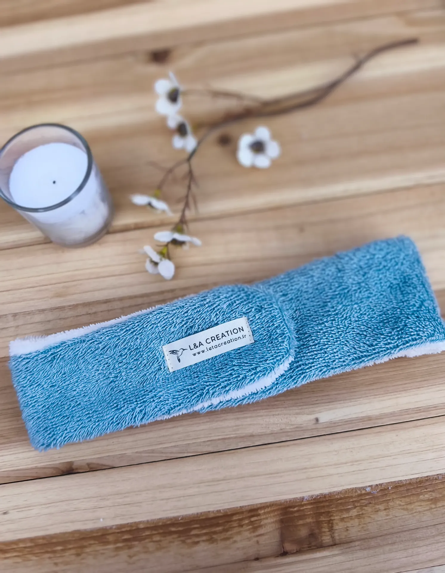 Bandeau de Soin Skincare - Éponge Bio et Bambou