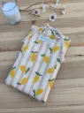 Pochette à Livre ou liseuse - Rembourrée en Gaze de Coton Bio
