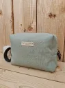 Waterproof Washed Linen Toiletry Bag - Choice of Colour