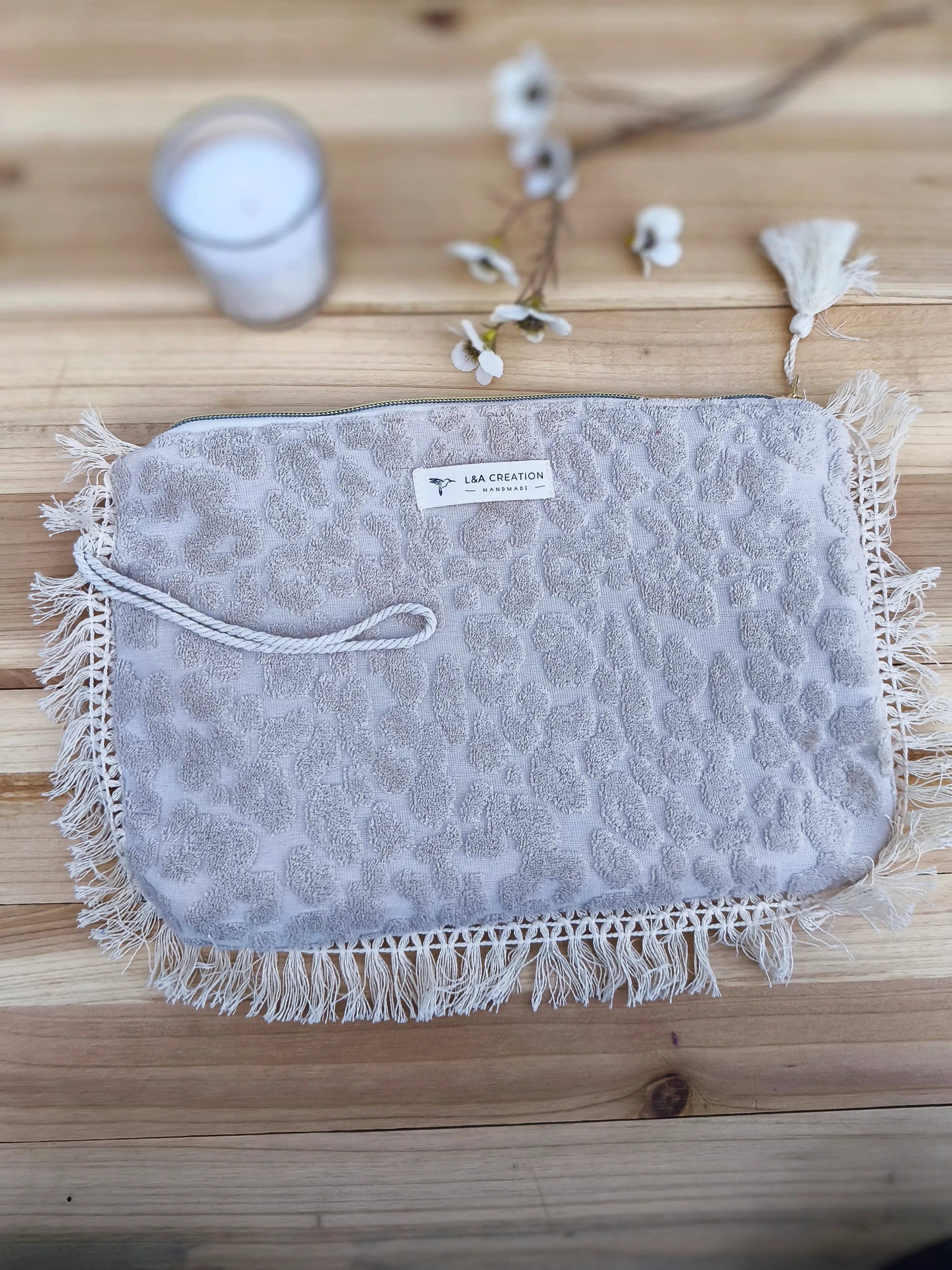 Pochette Maillot de Bain Imperméable en Éponge - Style Bohème