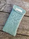 Etui de voyage pour brosse à dents et dentifrice - coton gaufré