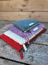 Pochette Ipad - Tablette - velours côtelé et coton - couleur au choix - PERSONNALISABLE - SUR COMMANDE